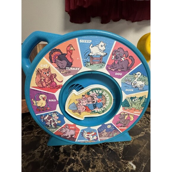 Vintage 1989 Mattel See’n Say The Farmer Says Toy Works - Picture 9 of 16